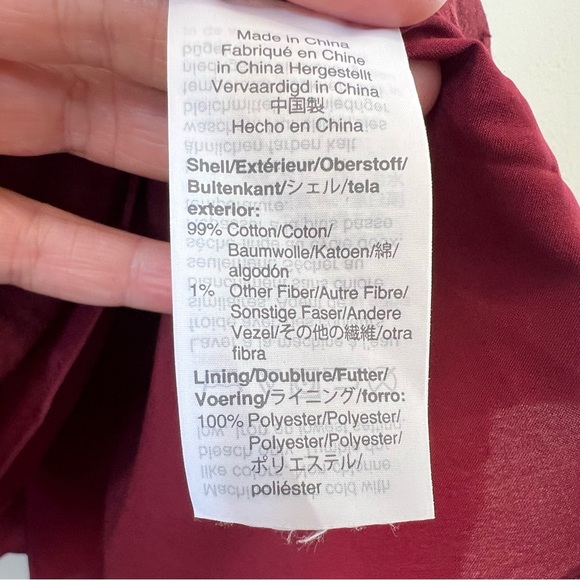 Madewell Button Front Swing Dress in Swiss Dot - Picture 16 of 16